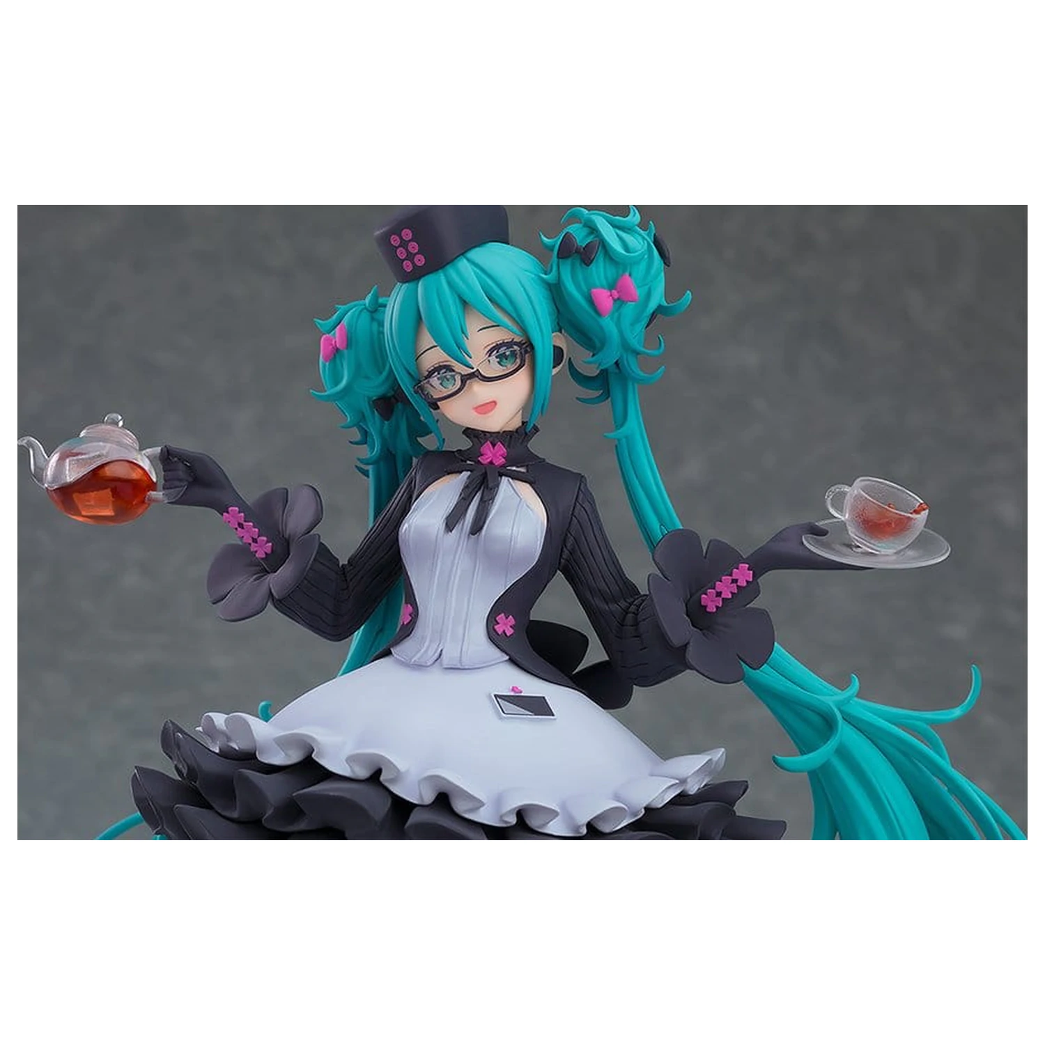 Character Vocal Series 01: Hatsune Miku Pop Up Parade Hatsune Miku: Očala x Kavarna Ver. 18 cm fotografija izdelka