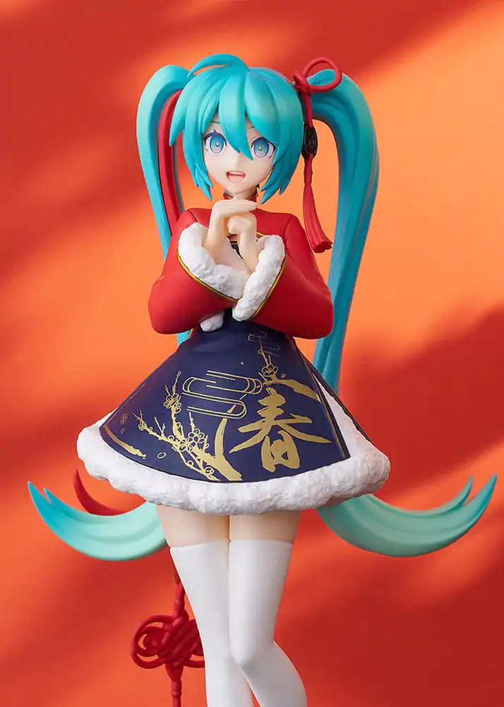 Character Vocal Series 01: Hatsune Miku Pop Up Parade PVC kip Hatsune Miku: Sourxuan Chinese New Year Ver. 17 cm fotografija izdelka