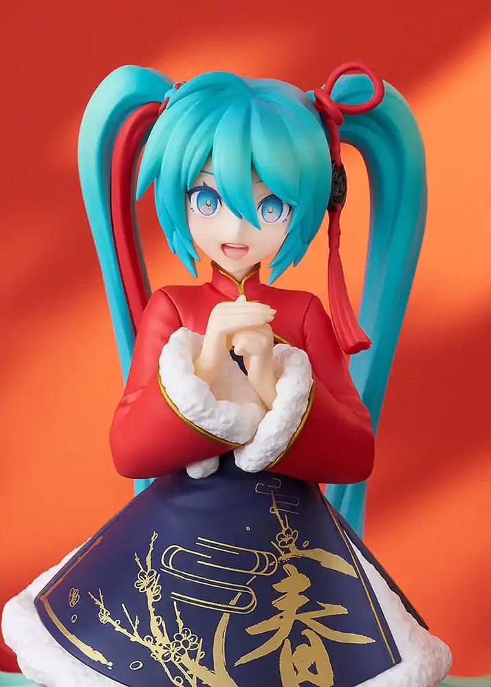 Character Vocal Series 01: Hatsune Miku Pop Up Parade PVC kip Hatsune Miku: Sourxuan Chinese New Year Ver. 17 cm fotografija izdelka