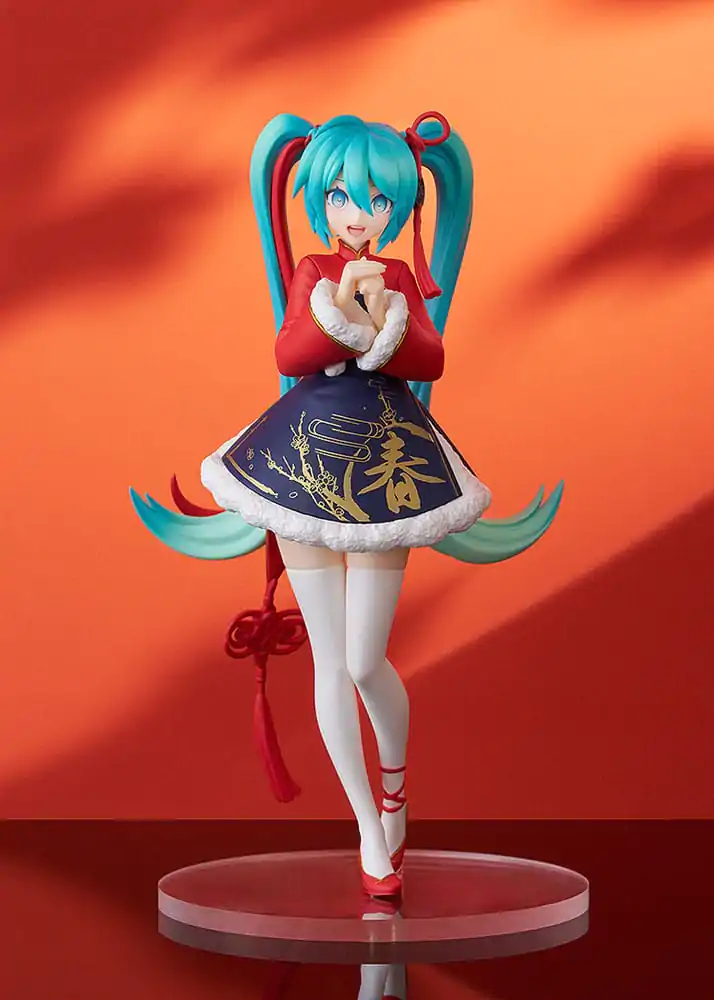 Character Vocal Series 01: Hatsune Miku Pop Up Parade PVC kip Hatsune Miku: Sourxuan Chinese New Year Ver. 17 cm fotografija izdelka