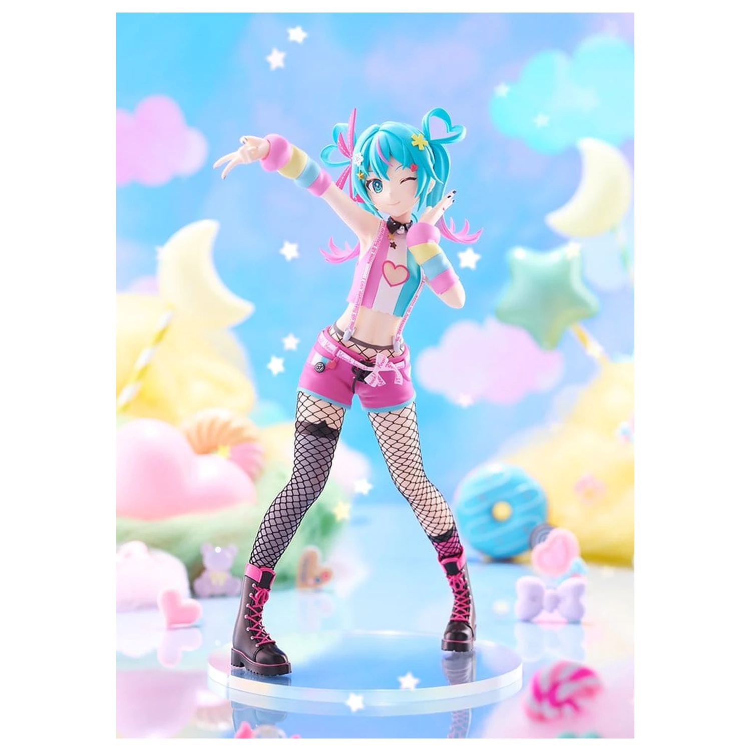 Character Vocal Series 01: Hatsune Miku Pop Up Parade PVC figura DecoMiku (Lightness) fotografija izdelka