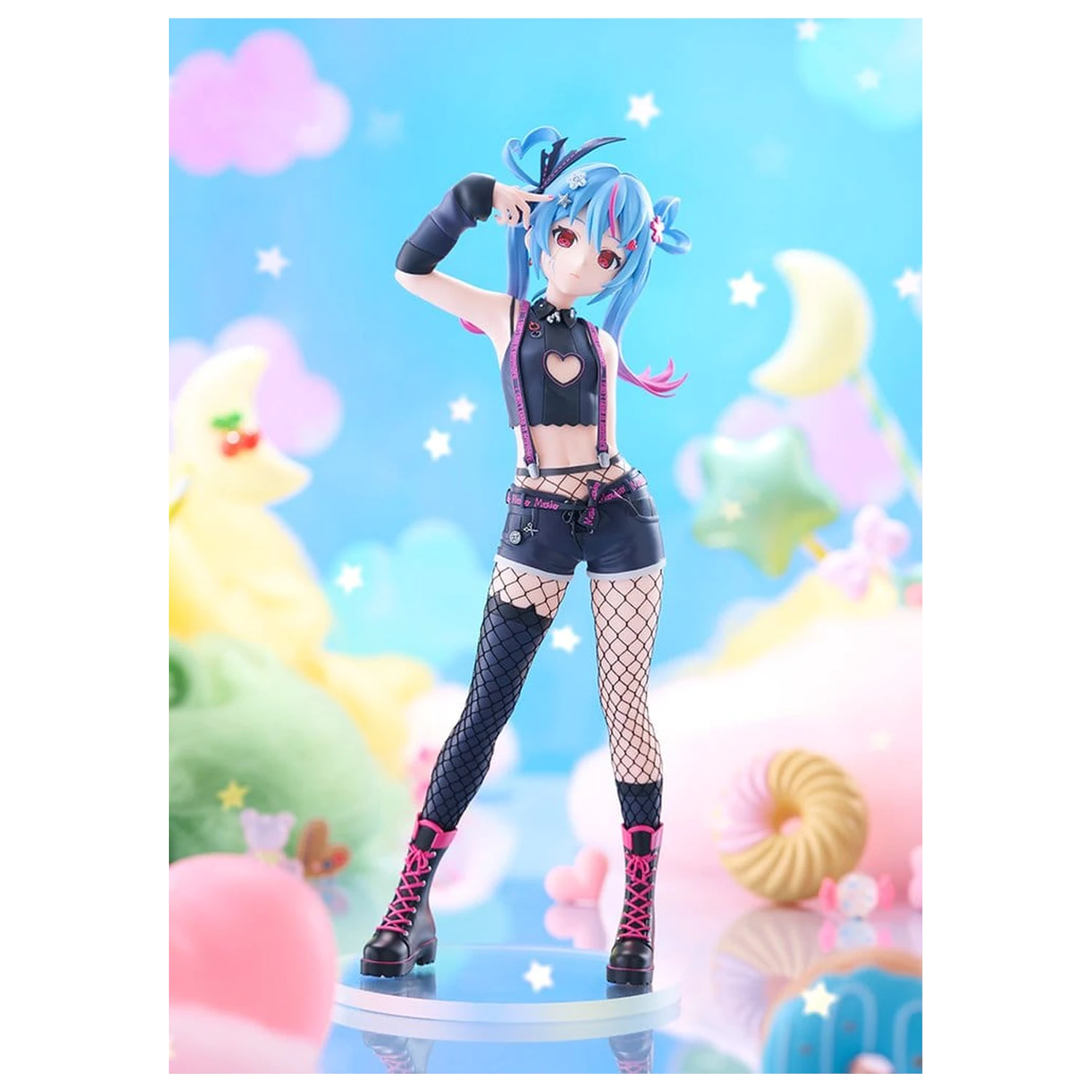 Character Vocal Series 01: Hatsune Miku Pop Up Parade PVC figura Hatsune Miku: DecoMiku (Darkness) fotografija izdelka