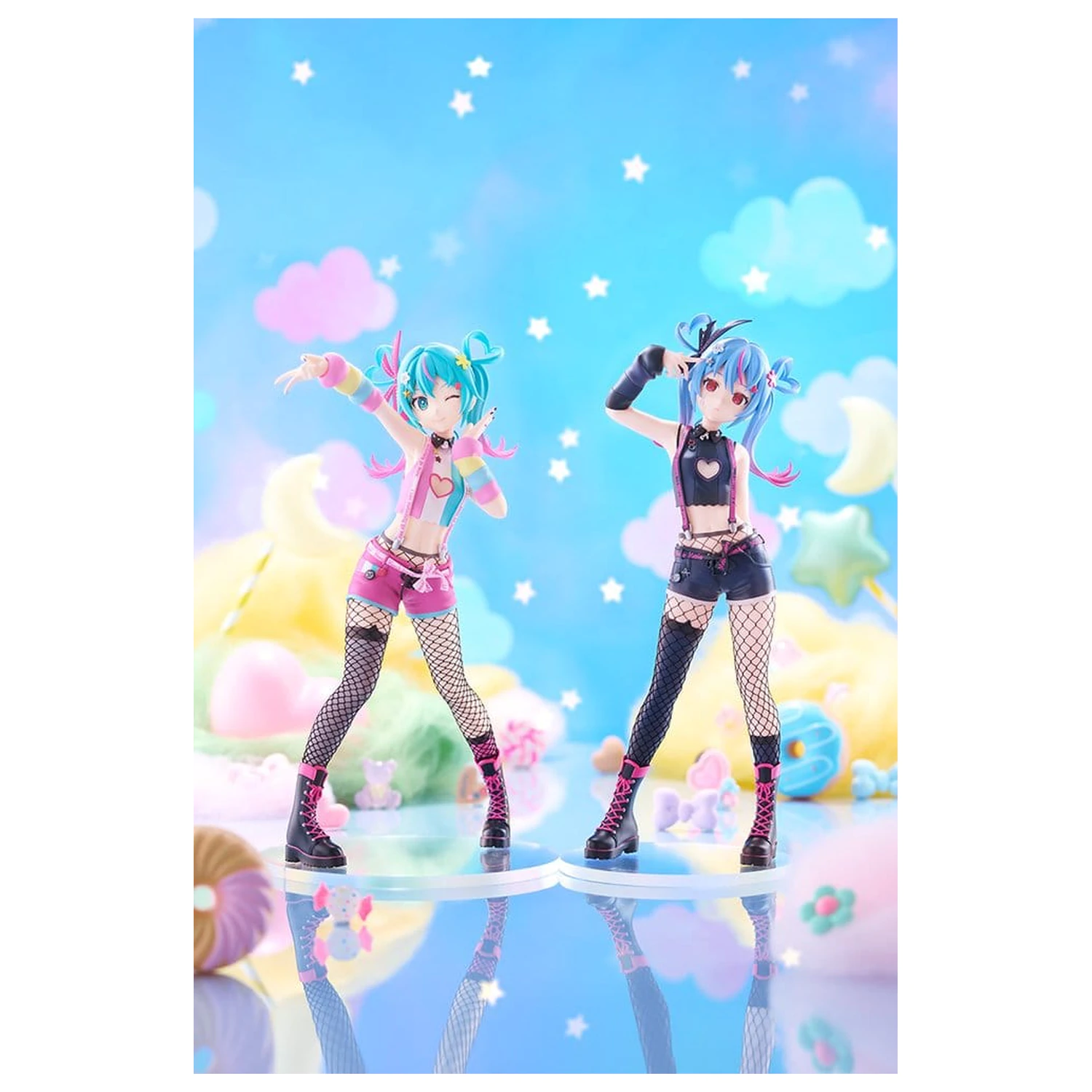 Character Vocal Series 01: Hatsune Miku Pop Up Parade PVC figura Hatsune Miku: DecoMiku (Darkness) fotografija izdelka