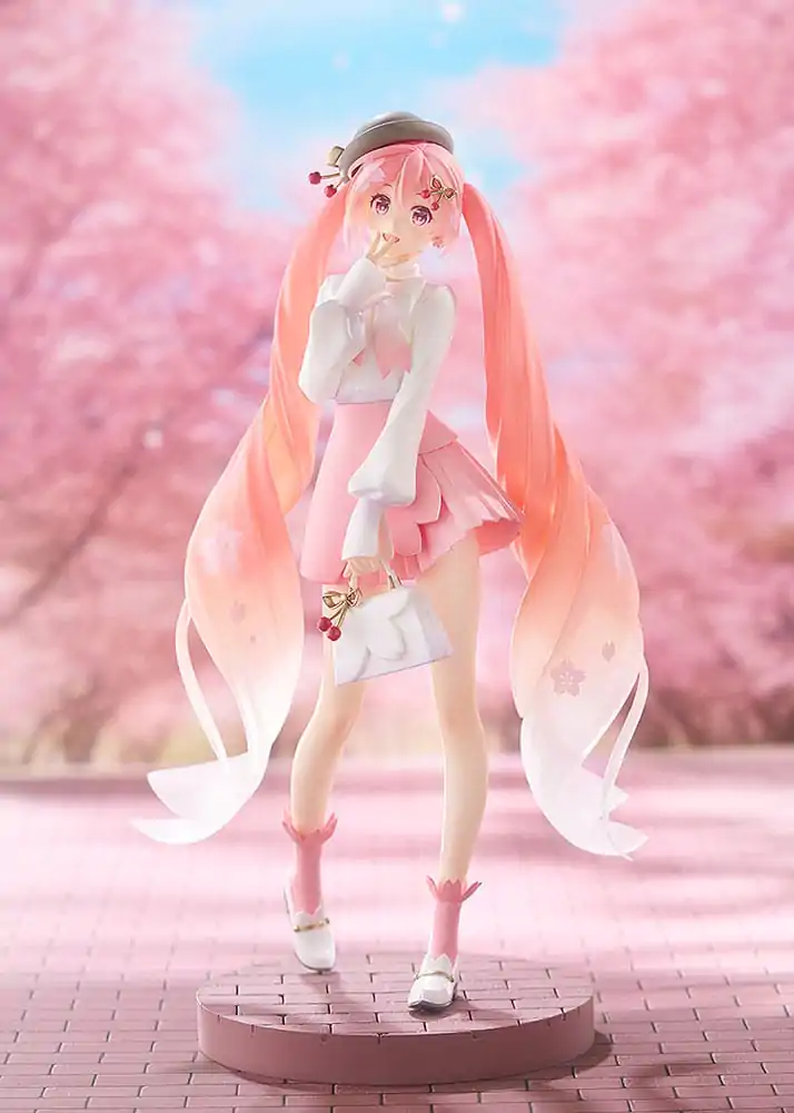 Character Vocal Series 01: Hatsune Miku Pop Up Parade PVC kip Sakura Miku: Hanami Outfit verzija 23 cm fotografija izdelka