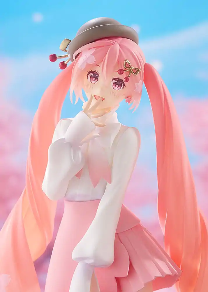 Character Vocal Series 01: Hatsune Miku Pop Up Parade PVC kip Sakura Miku: Hanami Outfit verzija 23 cm fotografija izdelka