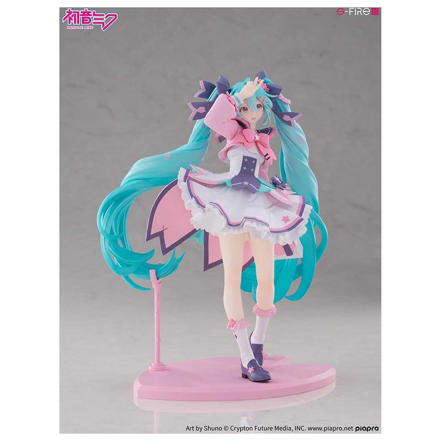 Character Vocal Series 01: Hatsune Miku S-Fire PVC kip 1/7 Hatsune Miku New Semester 23 cm fotografija izdelka