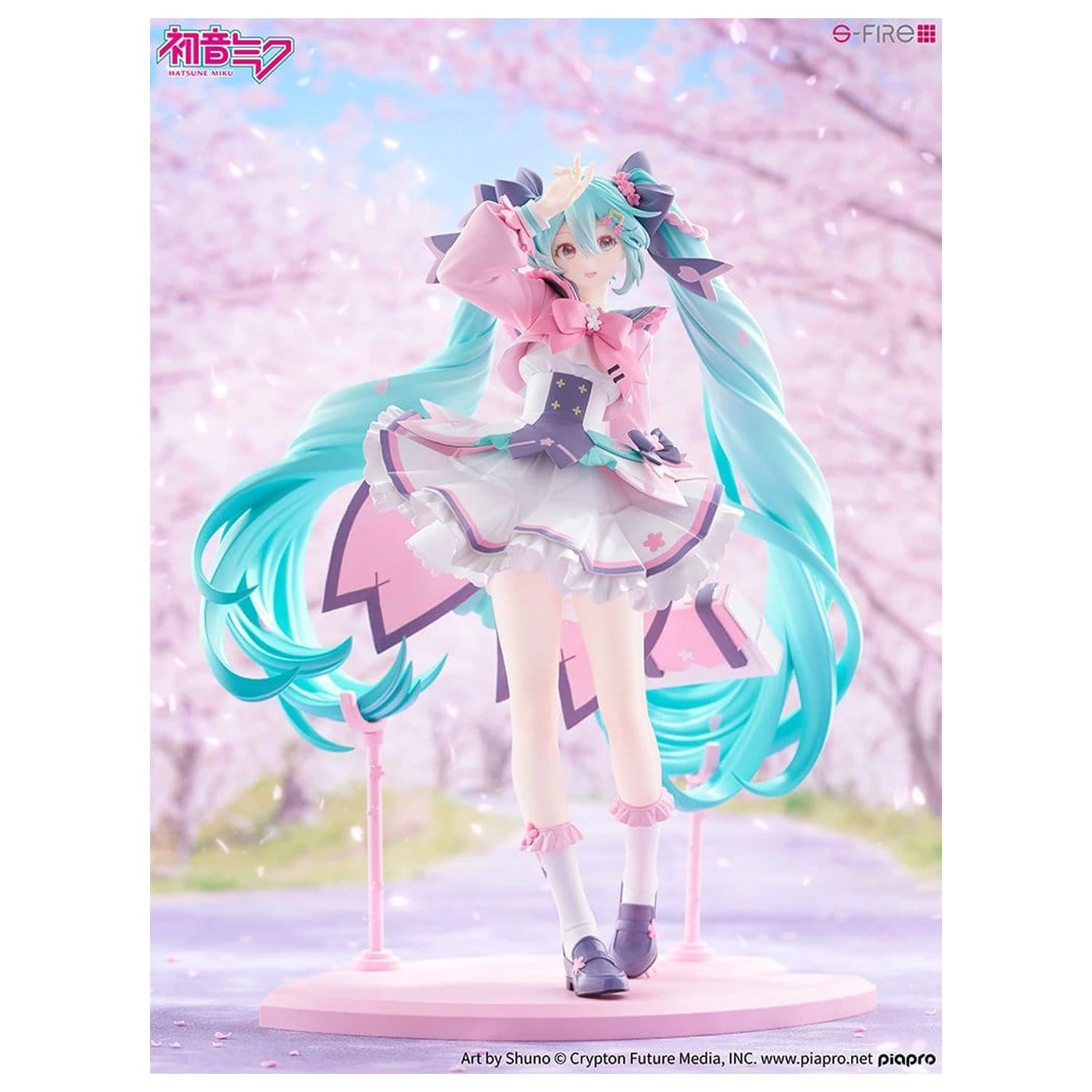 Character Vocal Series 01: Hatsune Miku S-Fire PVC kip 1/7 Hatsune Miku New Semester 23 cm fotografija izdelka