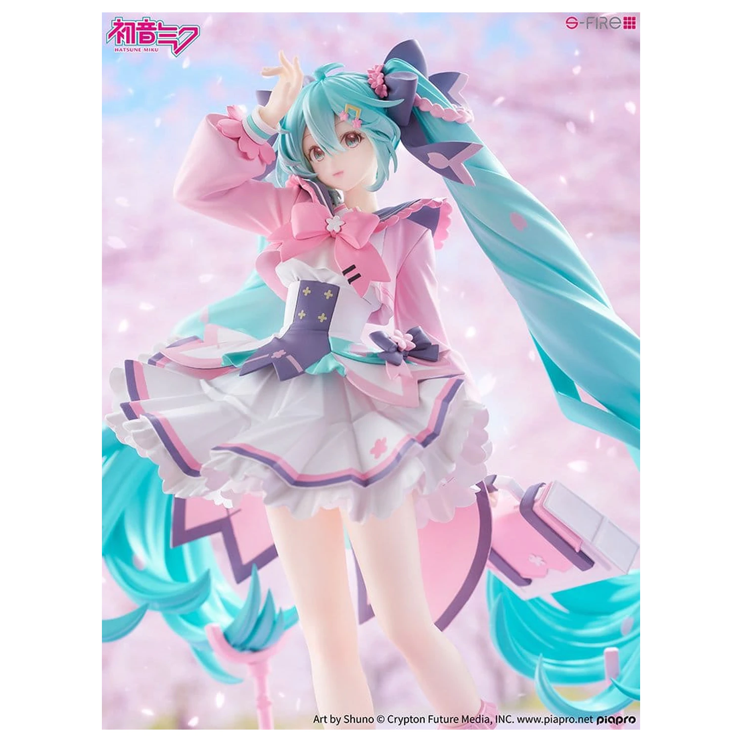 Character Vocal Series 01: Hatsune Miku S-Fire PVC kip 1/7 Hatsune Miku New Semester 23 cm fotografija izdelka
