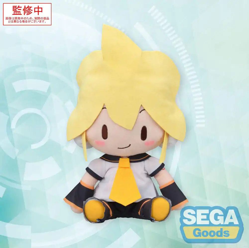 Character Vocal Series 02: Kagamine Rin/Len Fuwa Petit MEJ Plišasta figura Kagamine Len 32 cm fotografija izdelka