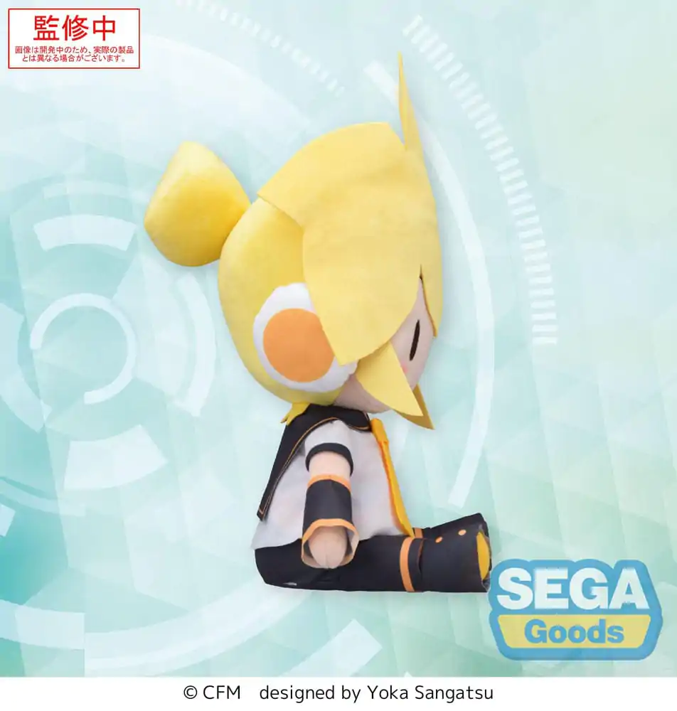 Character Vocal Series 02: Kagamine Rin/Len Fuwa Petit MEJ Plišasta figura Kagamine Len 32 cm fotografija izdelka