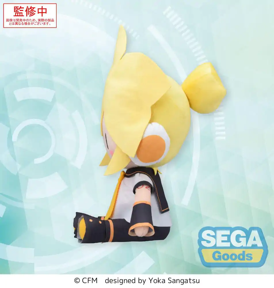 Character Vocal Series 02: Kagamine Rin/Len Fuwa Petit MEJ Plišasta figura Kagamine Len 32 cm fotografija izdelka
