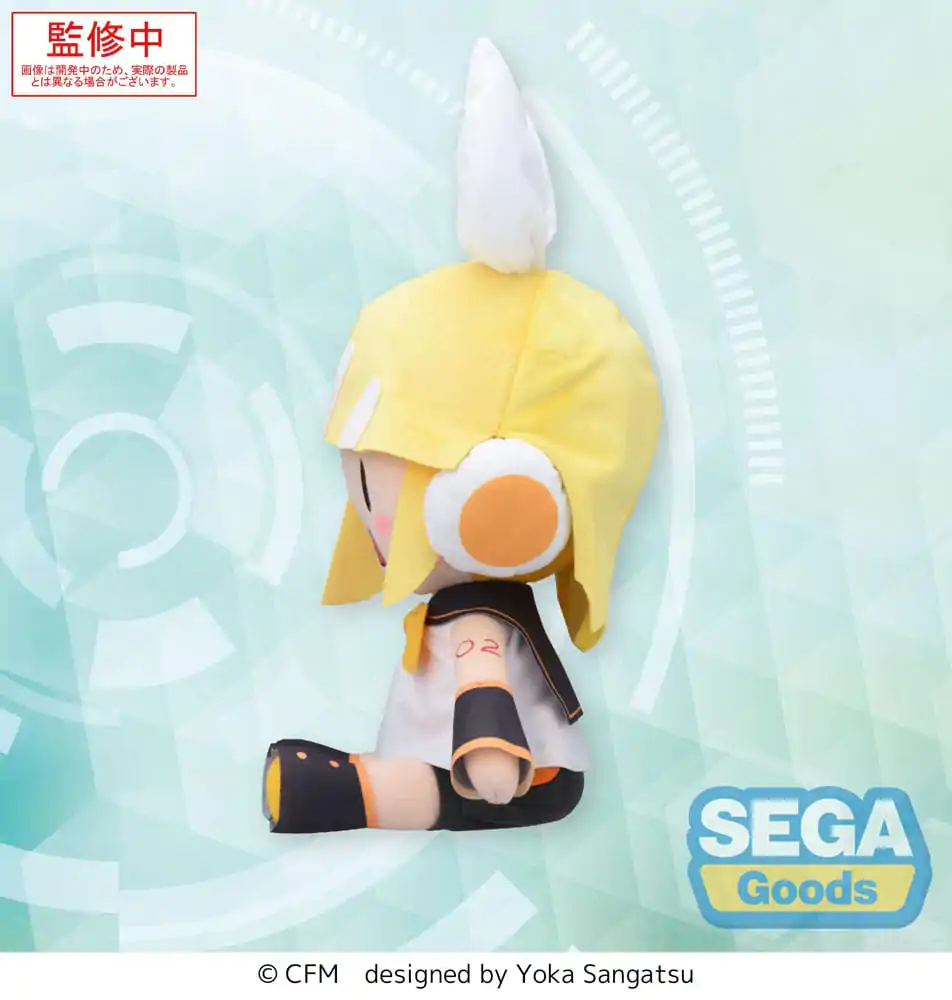 Character Vocal Series 02: Kagamine Rin/Len Fuwa Petit MEJ Plišasta figura Kagamine Rin 32 cm fotografija izdelka