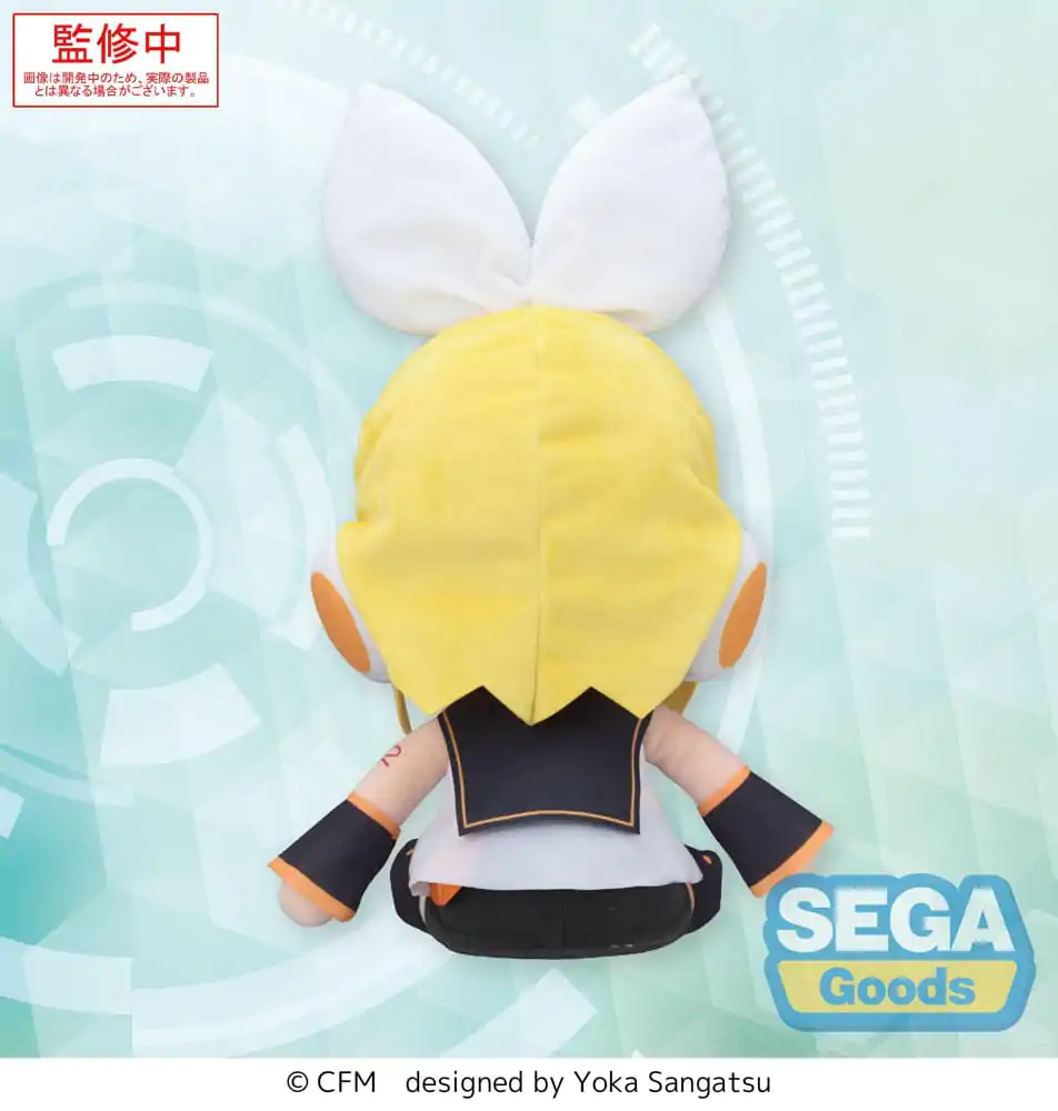 Character Vocal Series 02: Kagamine Rin/Len Fuwa Petit MEJ Plišasta figura Kagamine Rin 32 cm fotografija izdelka