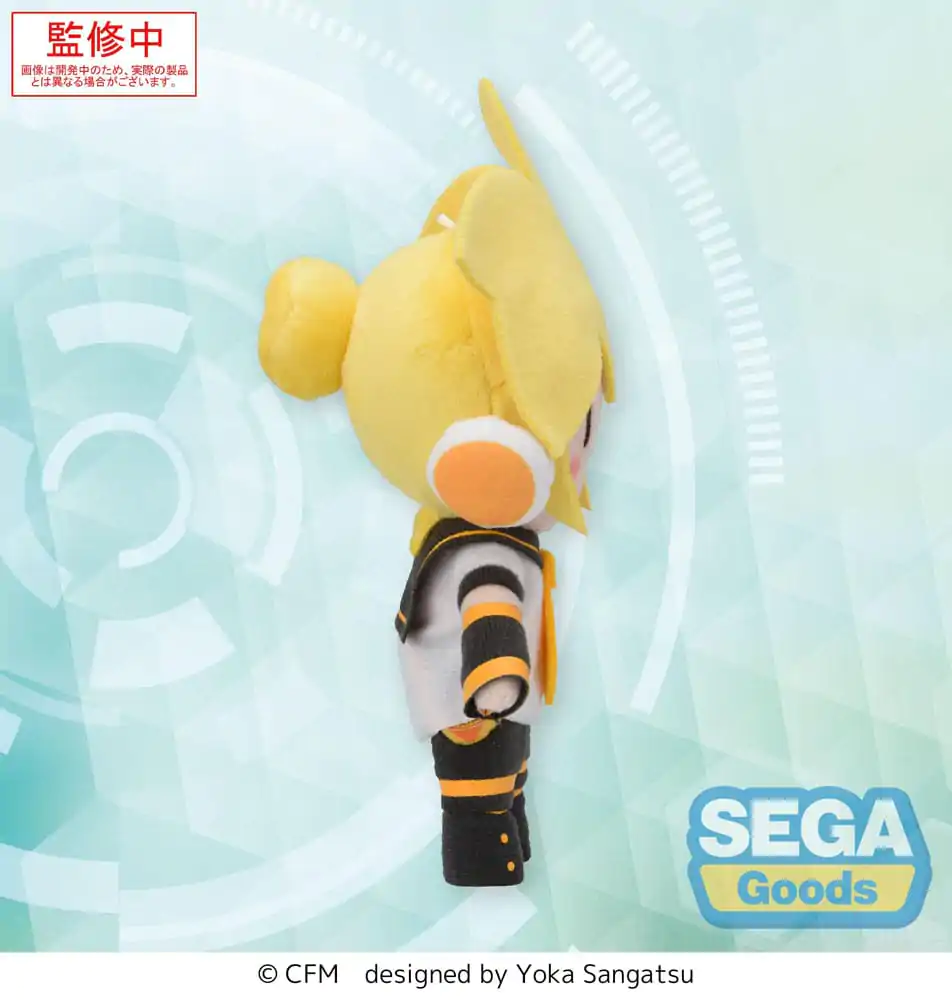 Character Vocal Series 02: Kagamine Rin/Len Fuwa Petit Mini Plišasta figura Kagamine Len (EX) 17 centimetrov fotografija izdelka
