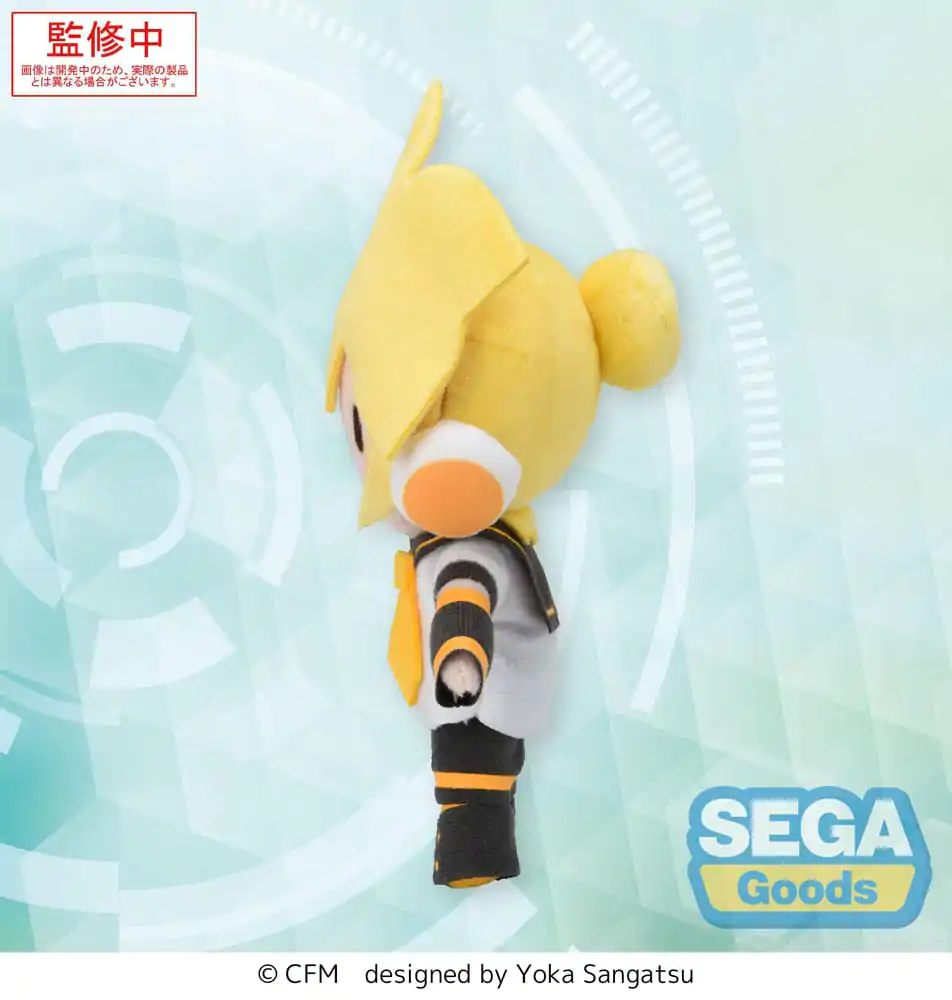 Character Vocal Series 02: Kagamine Rin/Len Fuwa Petit Mini Plišasta figura Kagamine Len (EX) 17 centimetrov fotografija izdelka