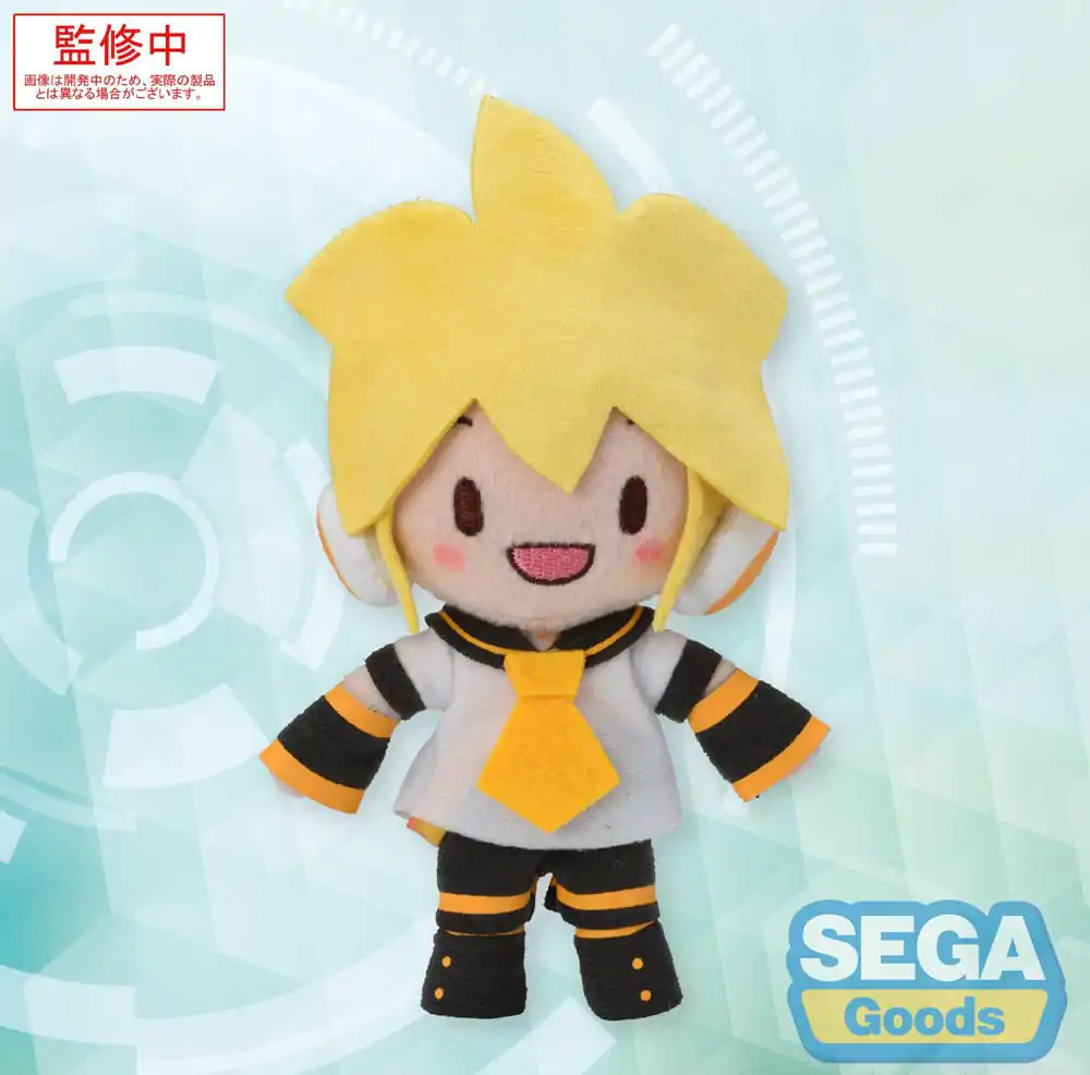 Character Vocal Series 02: Kagamine Rin/Len Fuwa Petit Mini Plišasta figura Kagamine Len (EX) 17 centimetrov fotografija izdelka