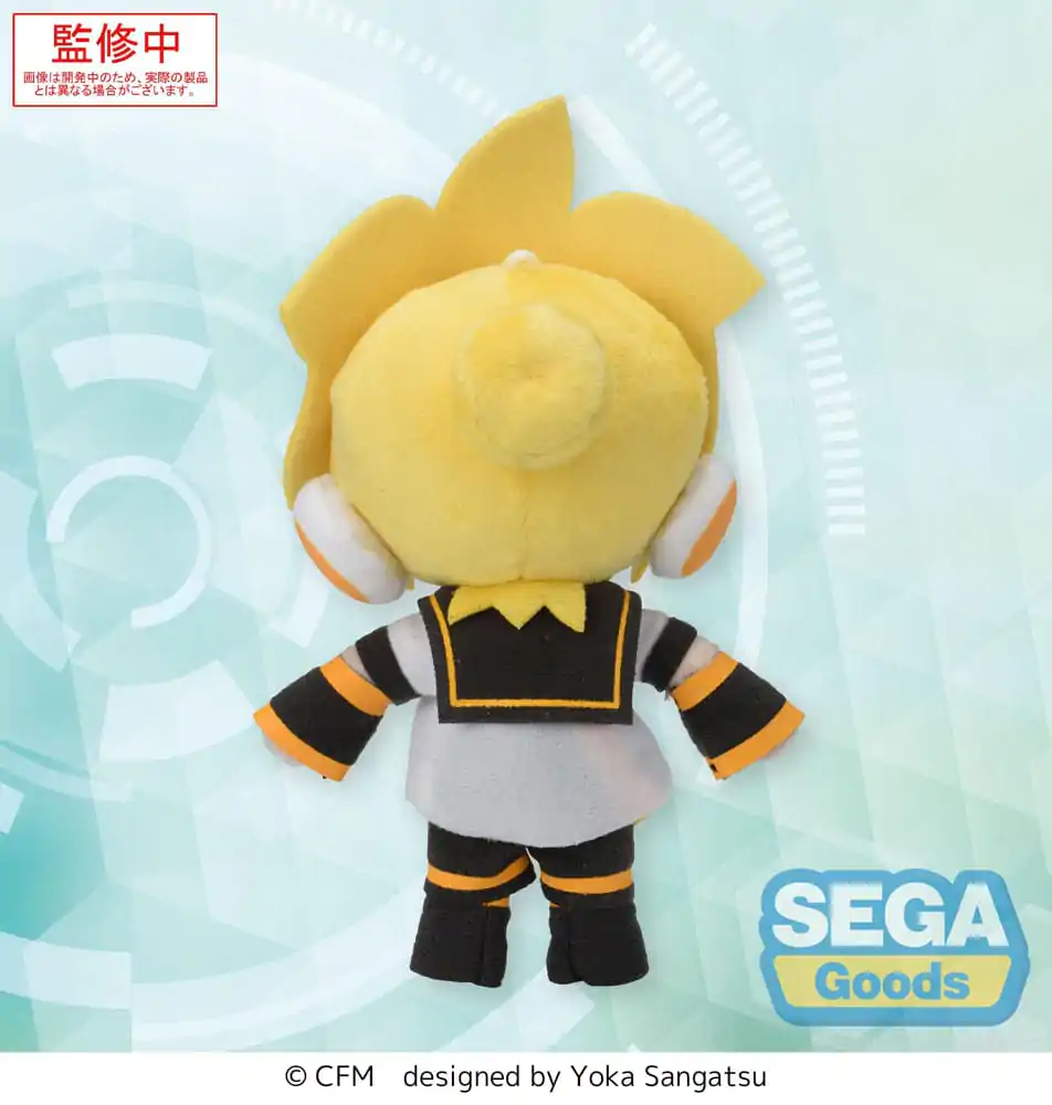 Character Vocal Series 02: Kagamine Rin/Len Fuwa Petit Mini Plišasta figura Kagamine Len (EX) 17 centimetrov fotografija izdelka
