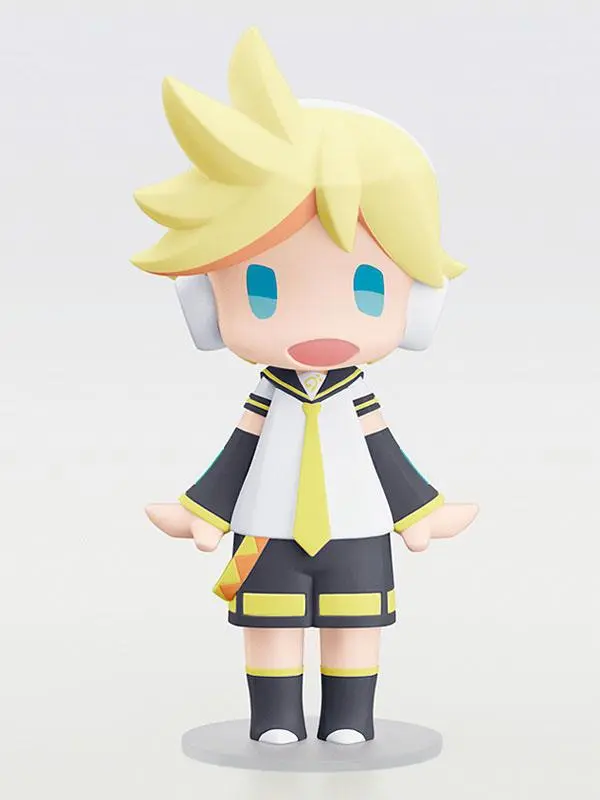 Character Vocal Series 02: Kagamine Rin/Len HELLO! GOOD SMILE akcijska figura Kagamine Len (ponovitev) 10 cm fotografija izdelka