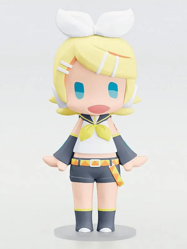 Character Vocal Series 02: Kagamine Rin/Len HELLO! GOOD SMILE Akcijska Figura Kagamine Rin (ponovitev) 10 cm fotografija izdelka