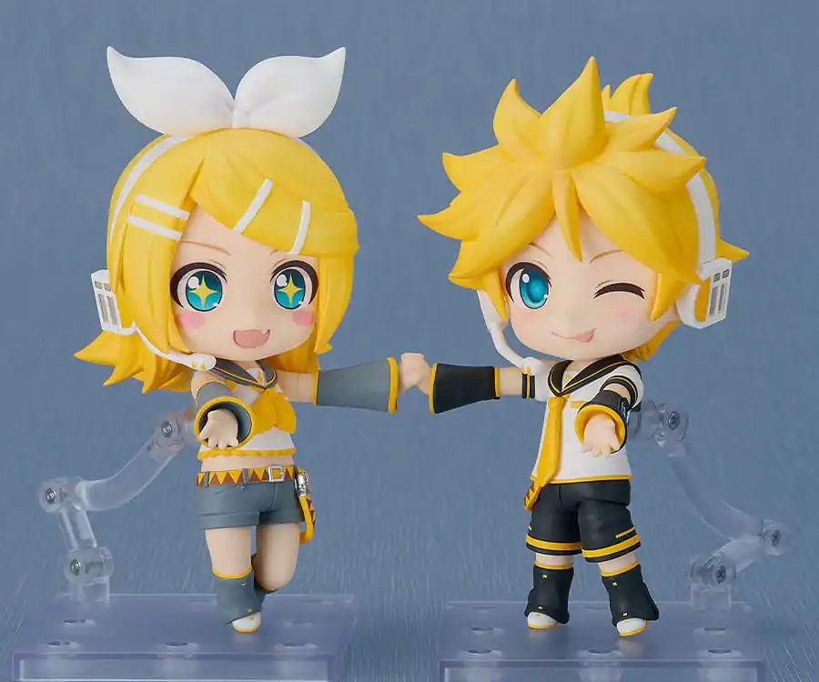 Serija vokalov likov 02: Kagamine Rin/Len Nendoroid PVC akcijska figura Len Kagamine 2.0 10 cm fotografija izdelka