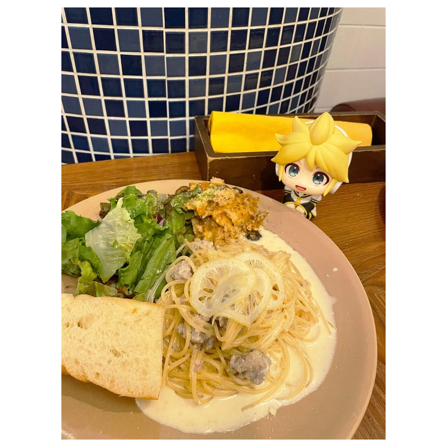 Character Vocal Series: Kagamine Rin/Len Look Up PVC kip Kagamine Len 11 cm fotografija izdelka