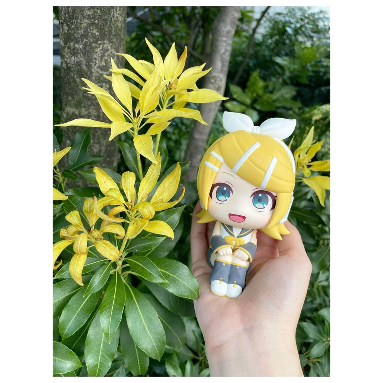 Character Vocal Series: Kagamine Rin/Len Look Up PVC kip Kagamine Rin 11 cm fotografija izdelka
