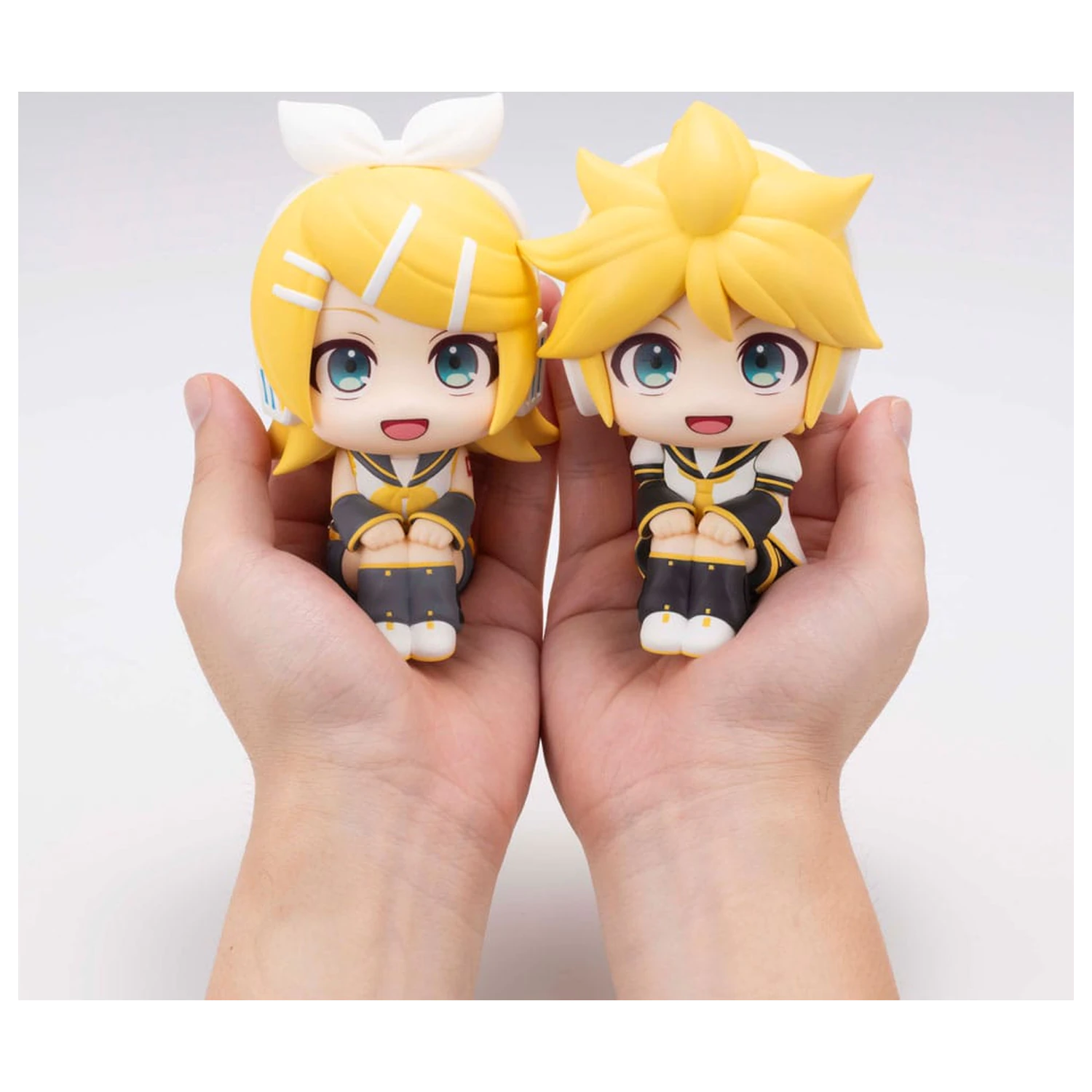 Character Vocal Series: Rin/Len Look Up PVC kip Hatsune Rin & Len Set (z darilom) 11 cm fotografija izdelka