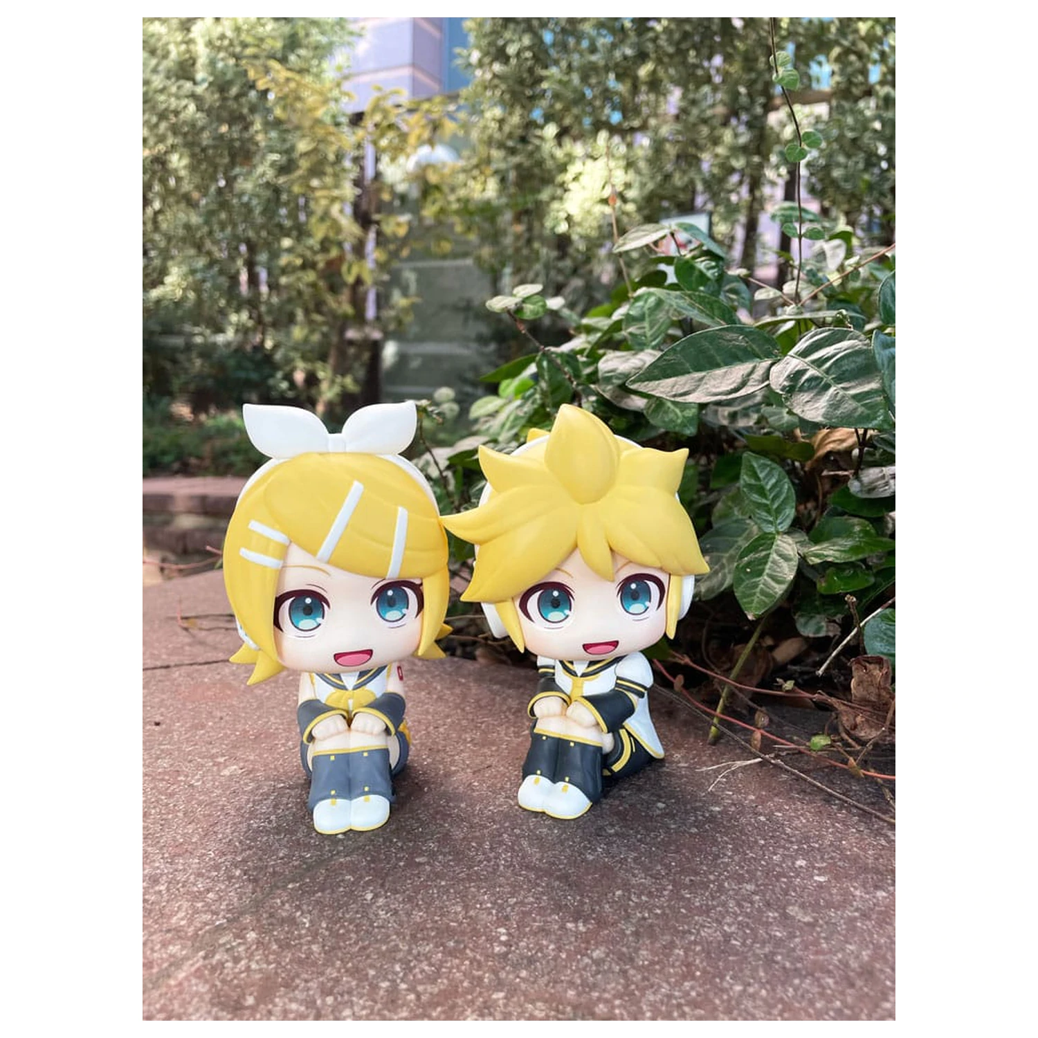 Character Vocal Series: Rin/Len Look Up PVC kip Hatsune Rin & Len Set (z darilom) 11 cm fotografija izdelka