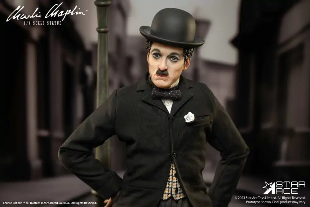 Charlie Chaplin Statue 1/4 Deluxe Version 50 cm visok kip fotografija izdelka