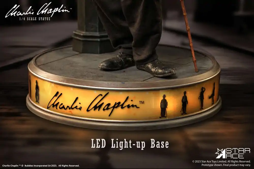 Charlie Chaplin Statue 1/4 Deluxe Version 50 cm visok kip fotografija izdelka