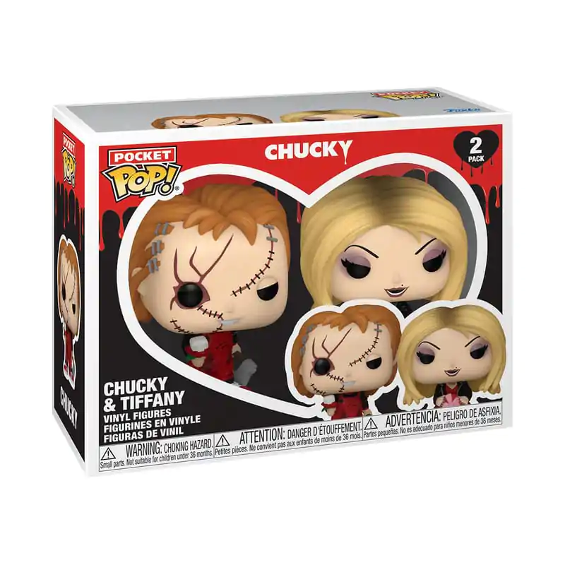 Child's Play Pocket Funko POP! Vinilna Figura 2-Pack Valentines 4 cm fotografija izdelka