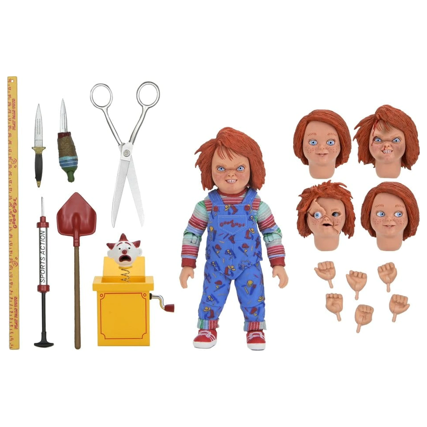 Child's Play 2 akcijska figura Ultimate Chucky 18 cm fotografija izdelka
