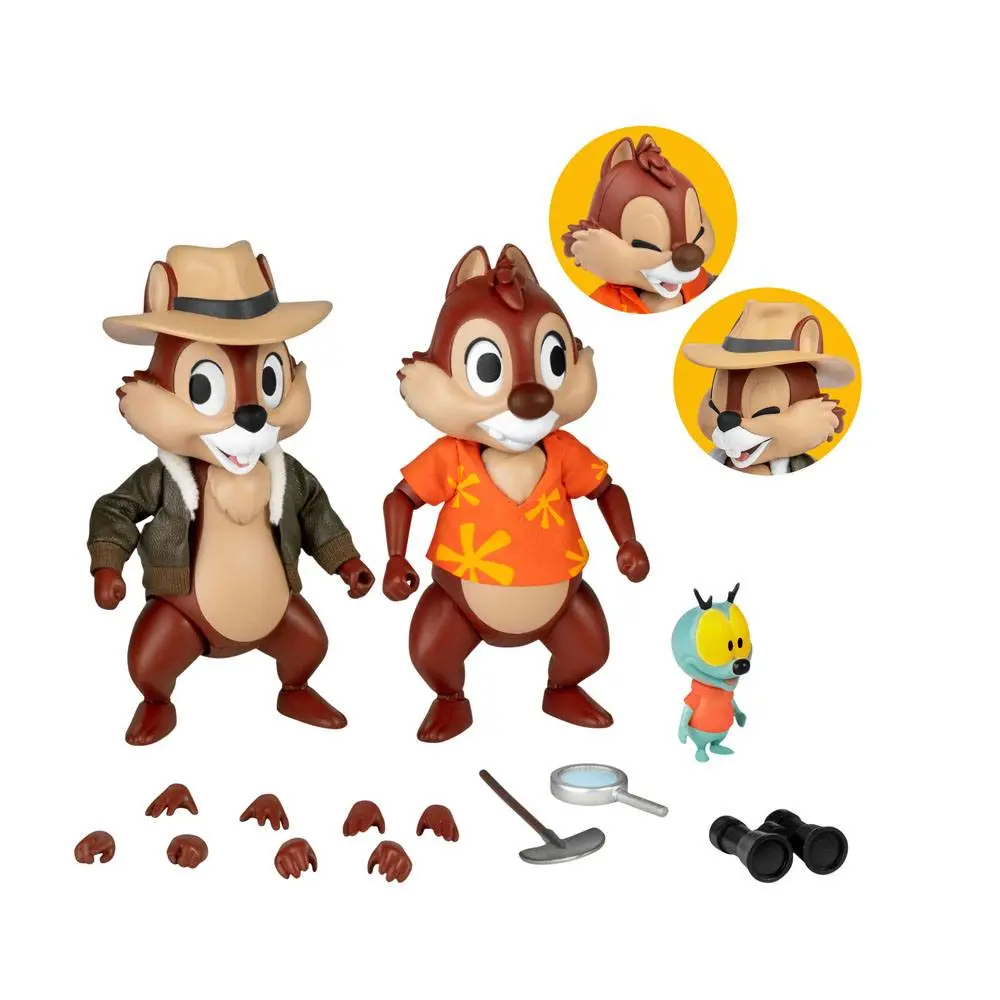 Chip 'n Dale: Rescue Rangers Dynamic 8ction Heroes akcijske figure 1/9 Chip & Dale 10 cm fotografija izdelka