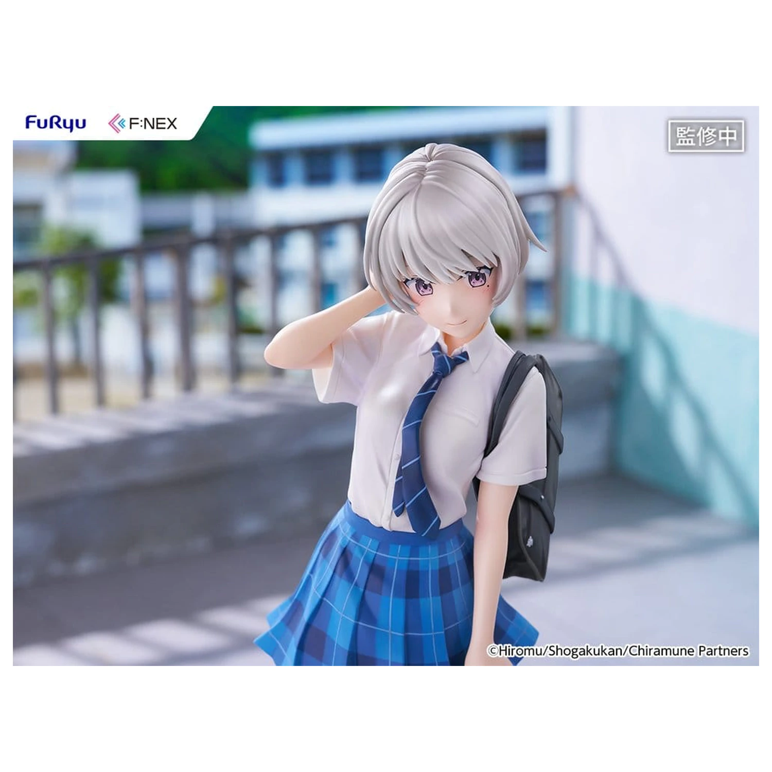 Chitose Is in the Ramune Bottle F:NEX PVC figura 1/7 Asuka Nishino 23 cm fotografija izdelka
