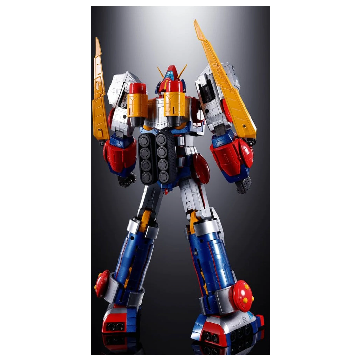 Chodenji Robot Combattler V Soul of Chogokin Diecast Akcijska Figura GX-121 Combattler V6 26 cm fotografija izdelka