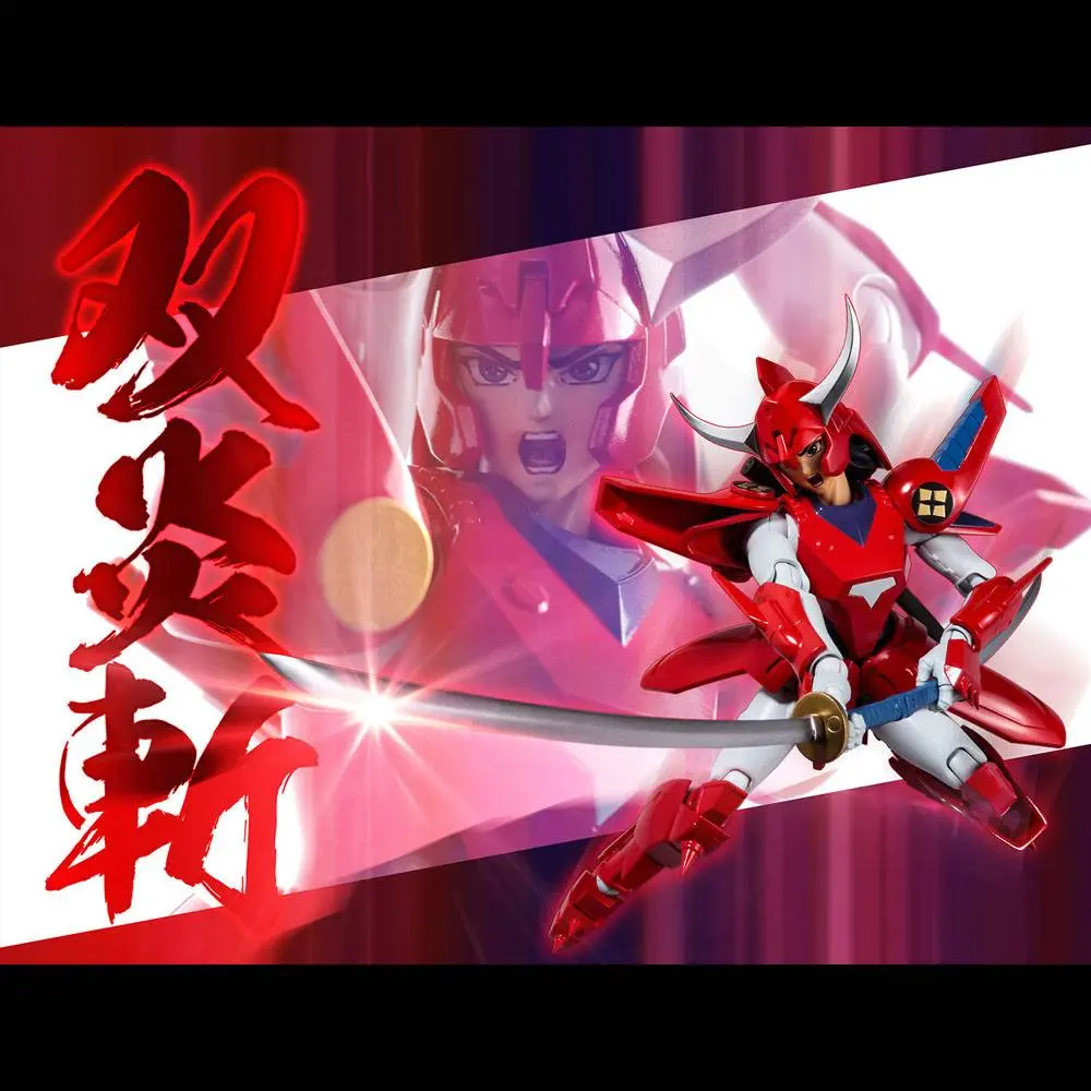 Chou-Dan-Kadou Yoroiden-Samurai Troopers figurica Rekka no Ryo 16 cm fotografija izdelka