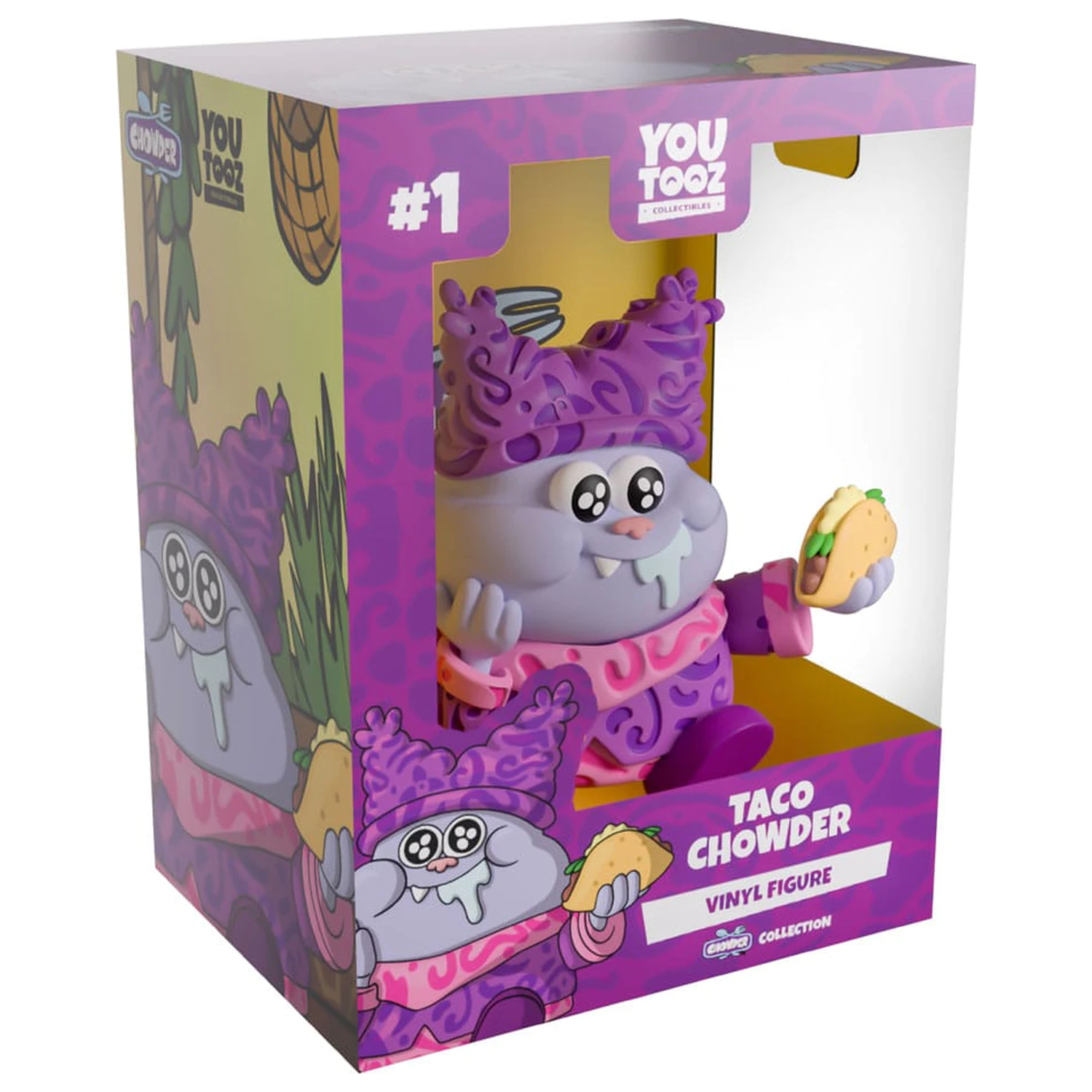 Chowder vinilna figura Taco Chowder 10 cm fotografija izdelka