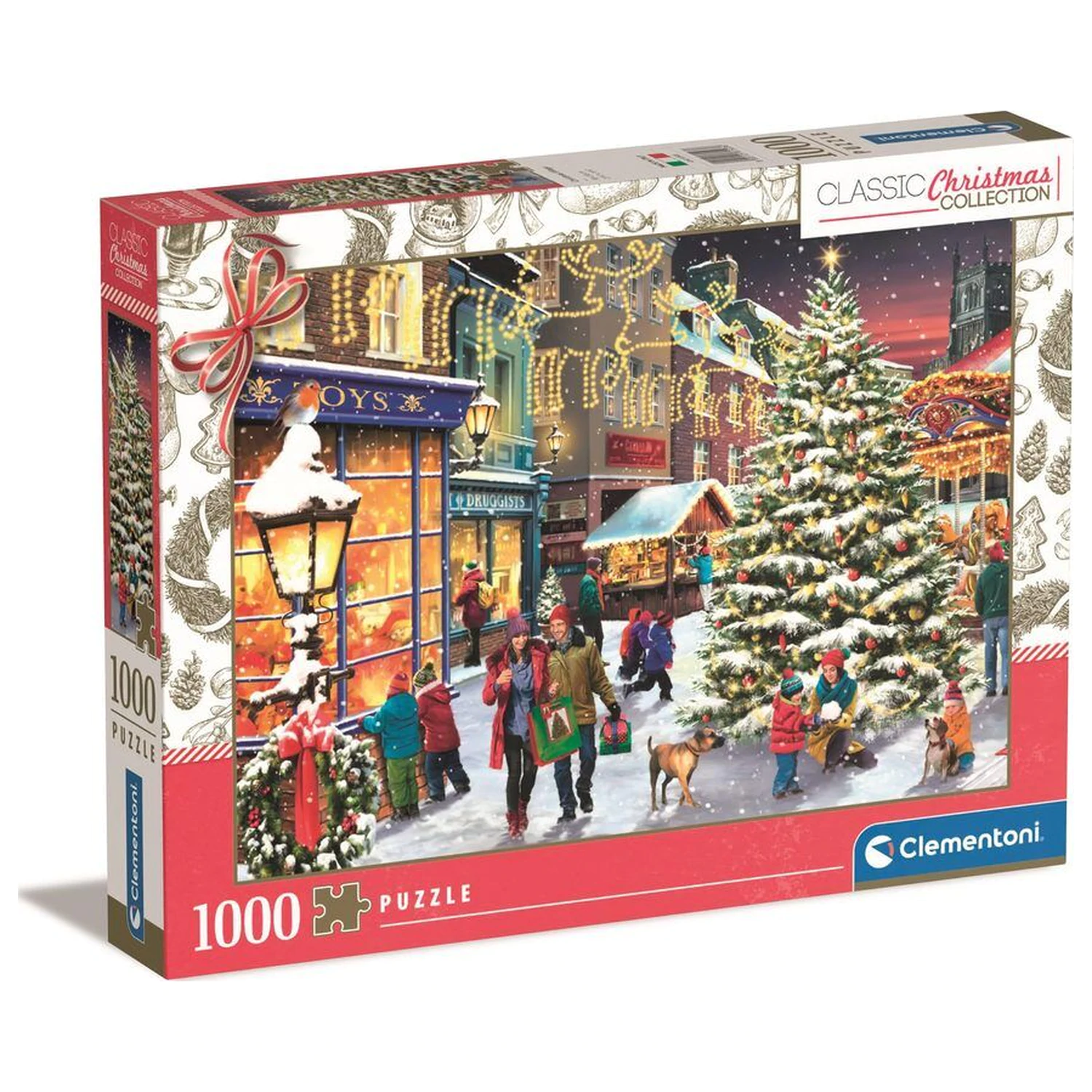 Christmas Collection Village sestavljanka 1000 kosov fotografija izdelka