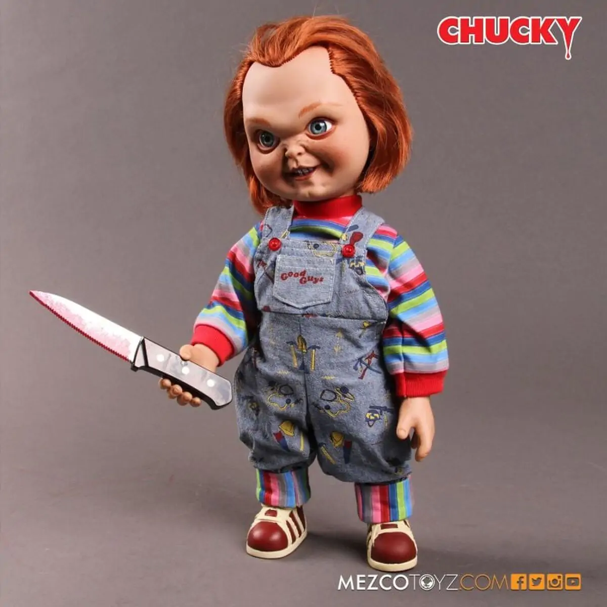 English Chucky Childs Play govoreča figura 38 cm fotografija izdelka