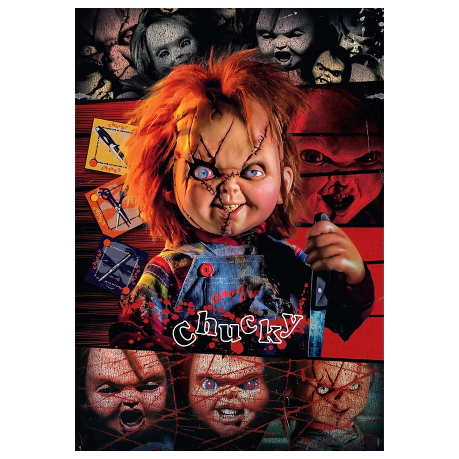 Chucky Crazy 1000-delna Kompaktna sestavljanka fotografija izdelka