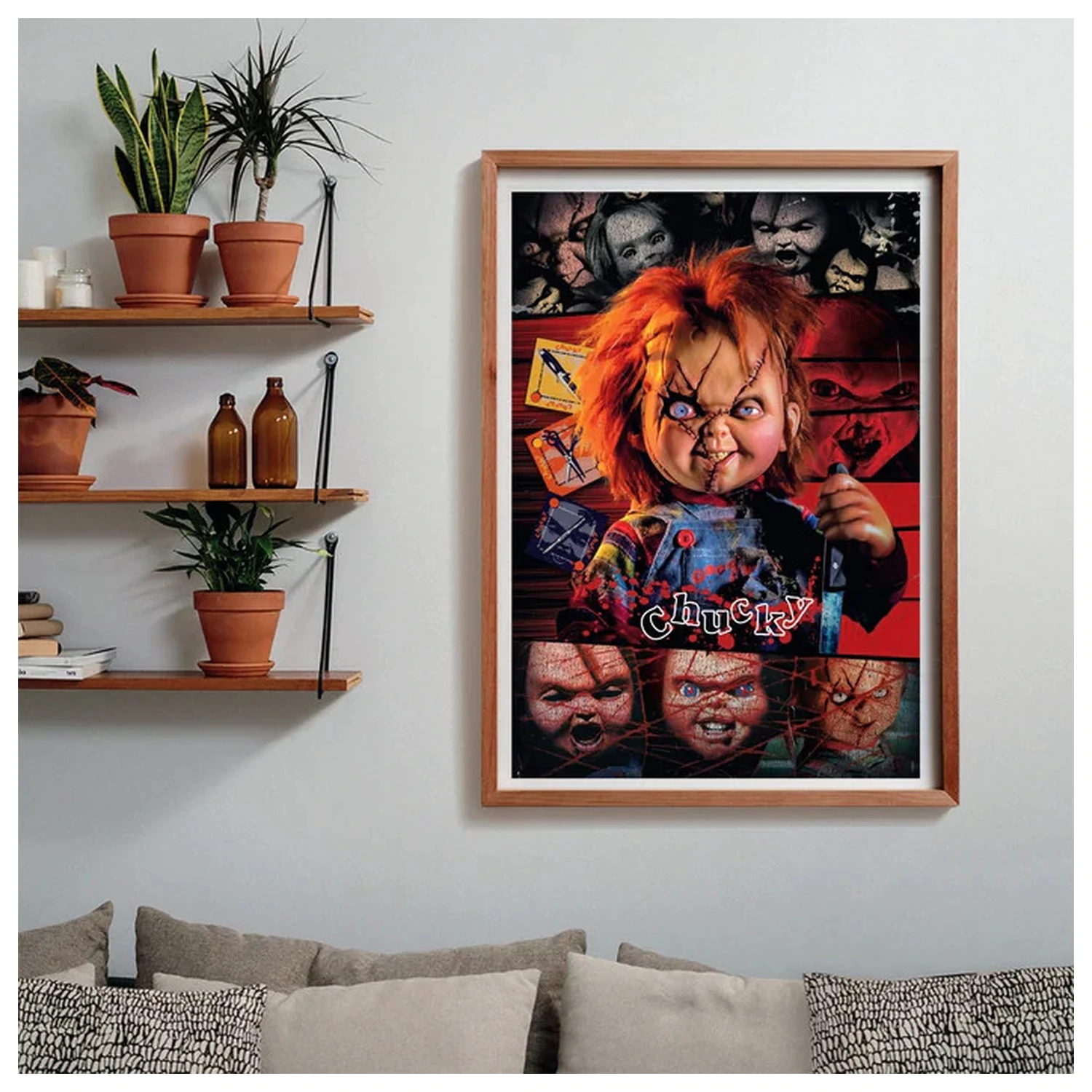 Chucky Crazy 1000-delna Kompaktna sestavljanka fotografija izdelka