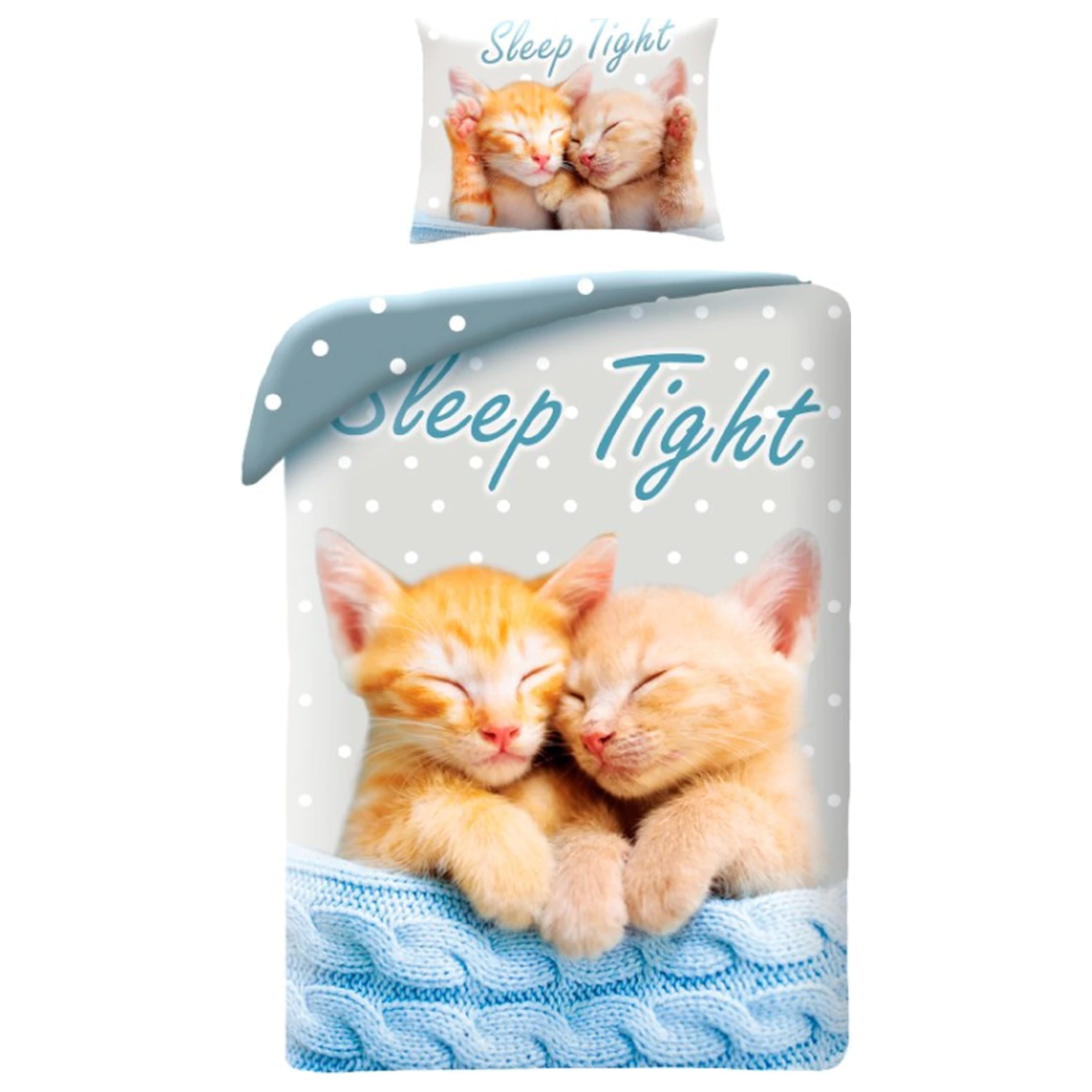 Cat Sleep Tight Prevleka za odejo fotografija izdelka