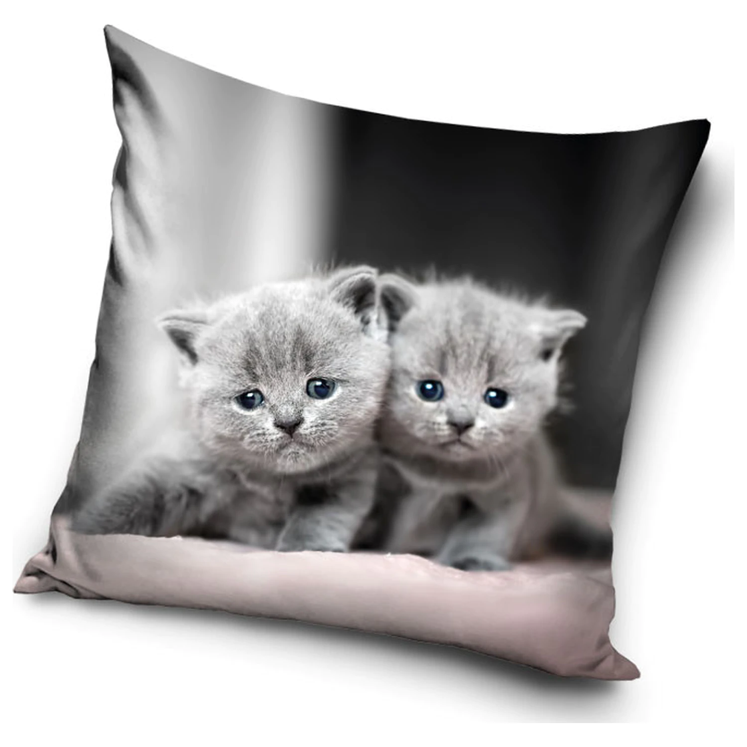 Kitty Twins prevleka za blazino fotografija izdelka