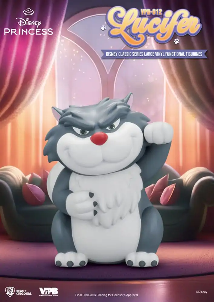 Cinderella Piggy Vinyl Bank Lucifer 33 cm fotografija izdelka