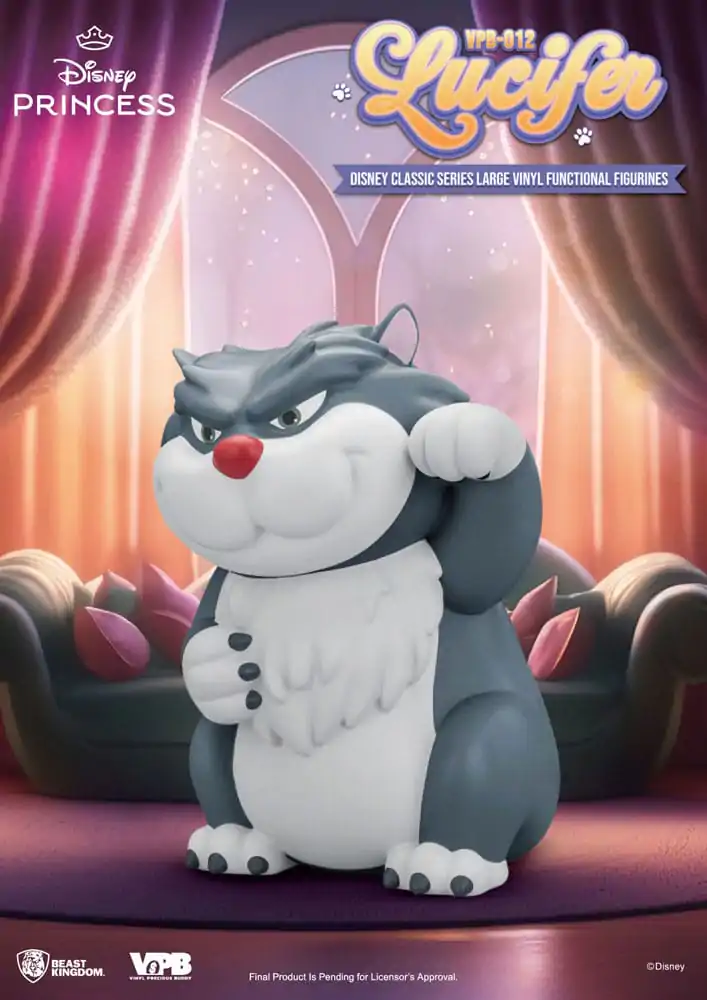 Cinderella Piggy Vinyl Bank Lucifer 33 cm fotografija izdelka