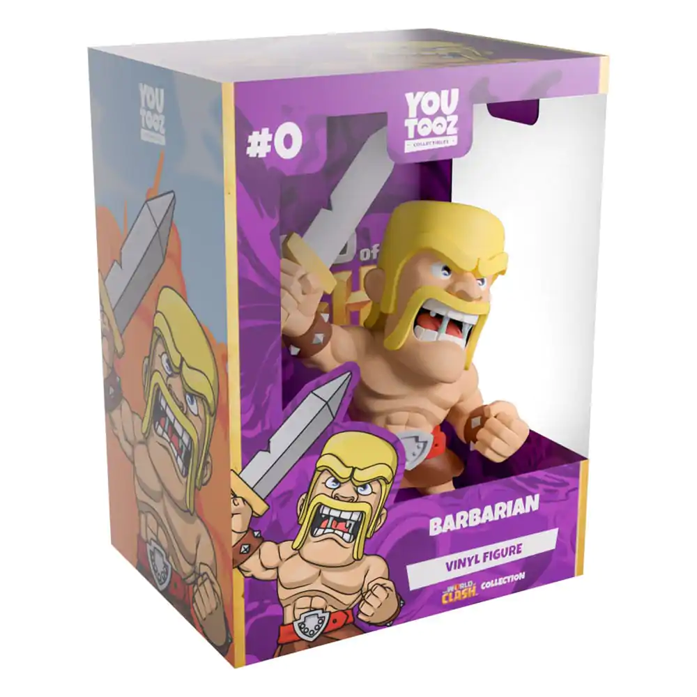 Clash of Clans Vinyl figurica Barbarian 12 cm fotografija izdelka