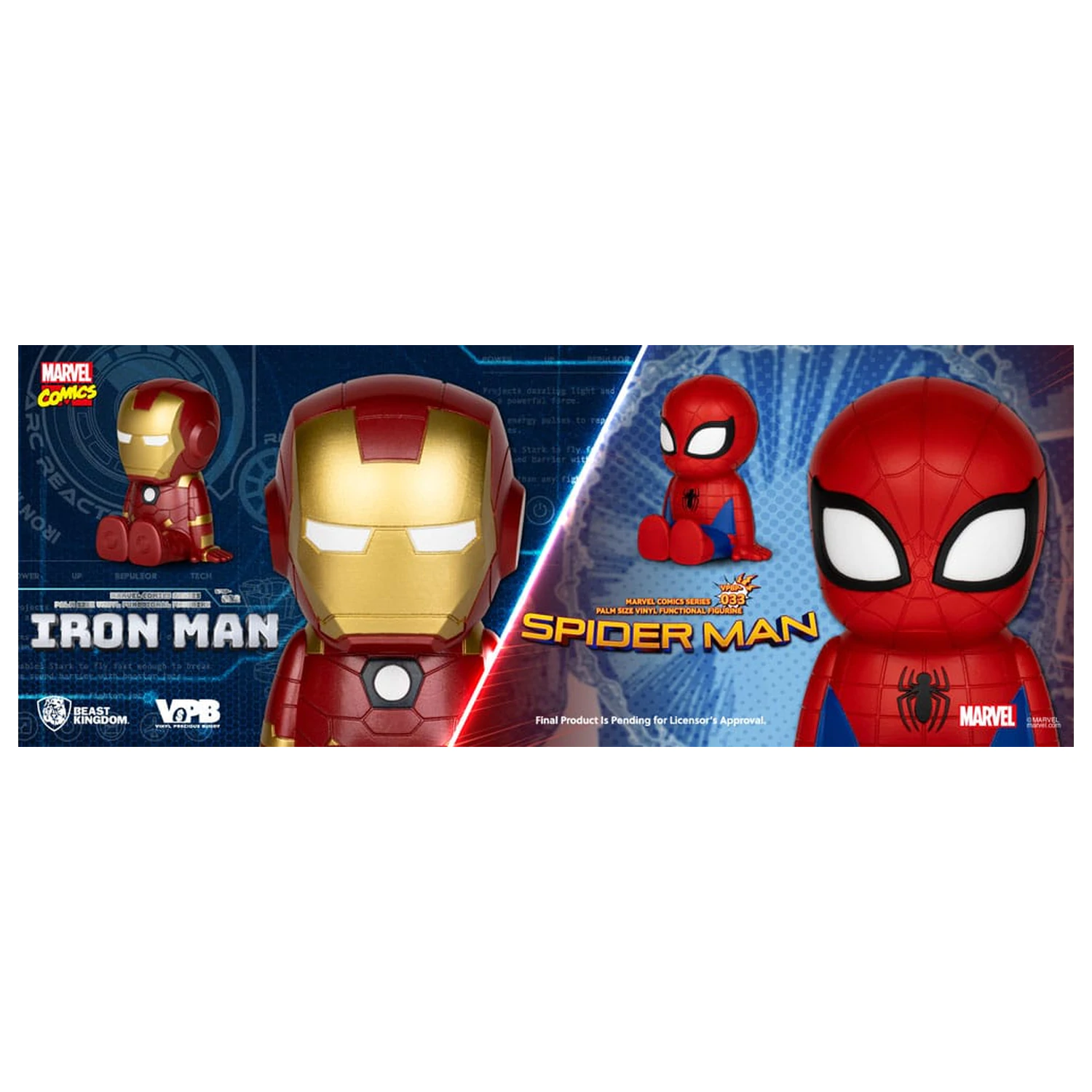 Classic Marvel Comics hranilnik Vinyl Bank Iron-man 12 cm fotografija izdelka