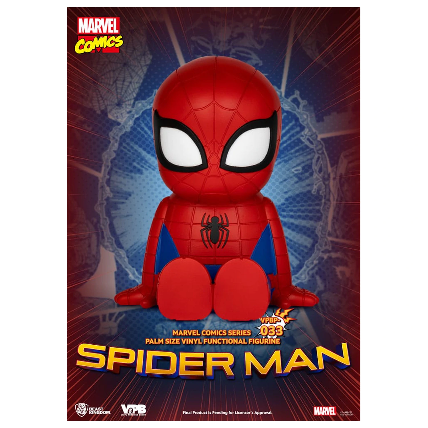 Klasična Marvel Comics Piggy vinilna banka Spiderman 12 cm fotografija izdelka