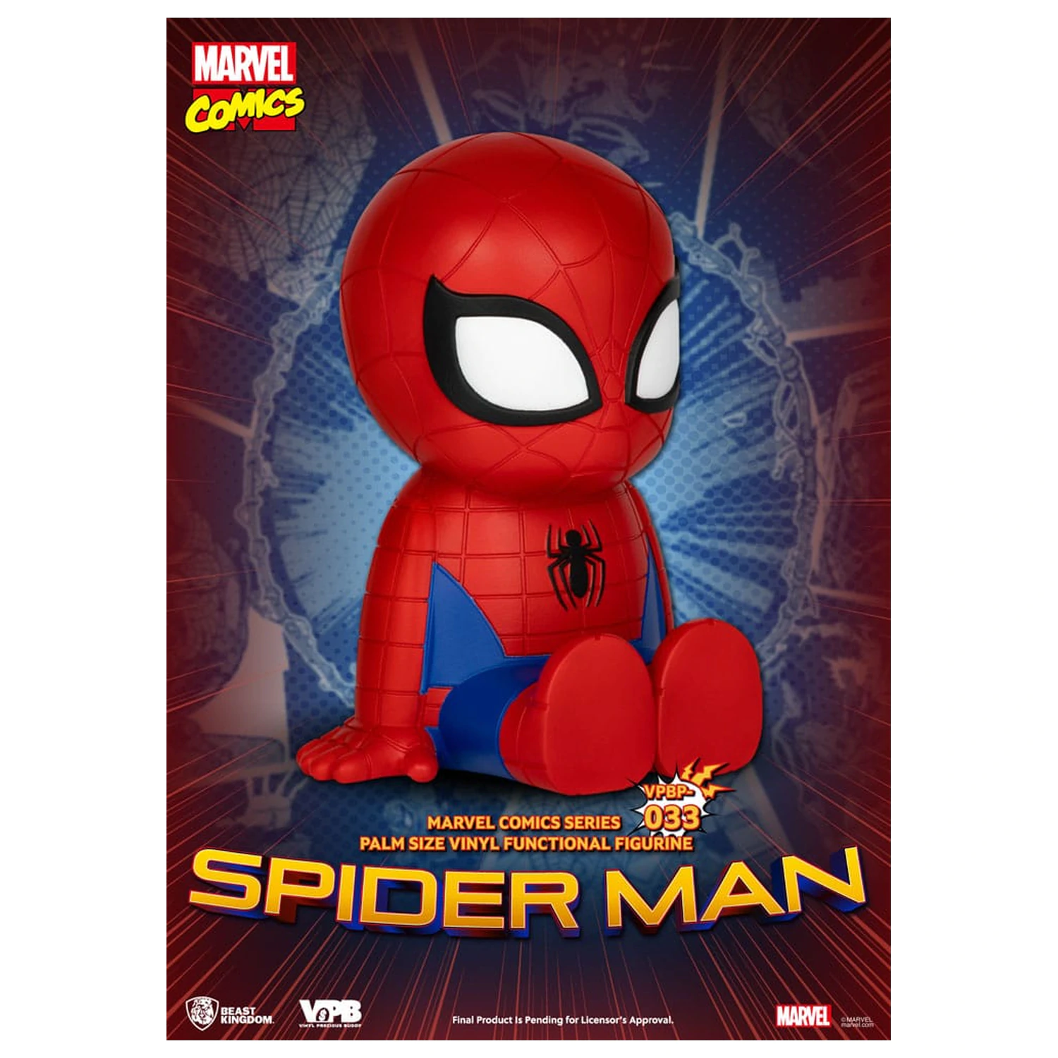 Klasična Marvel Comics Piggy vinilna banka Spiderman 12 cm fotografija izdelka