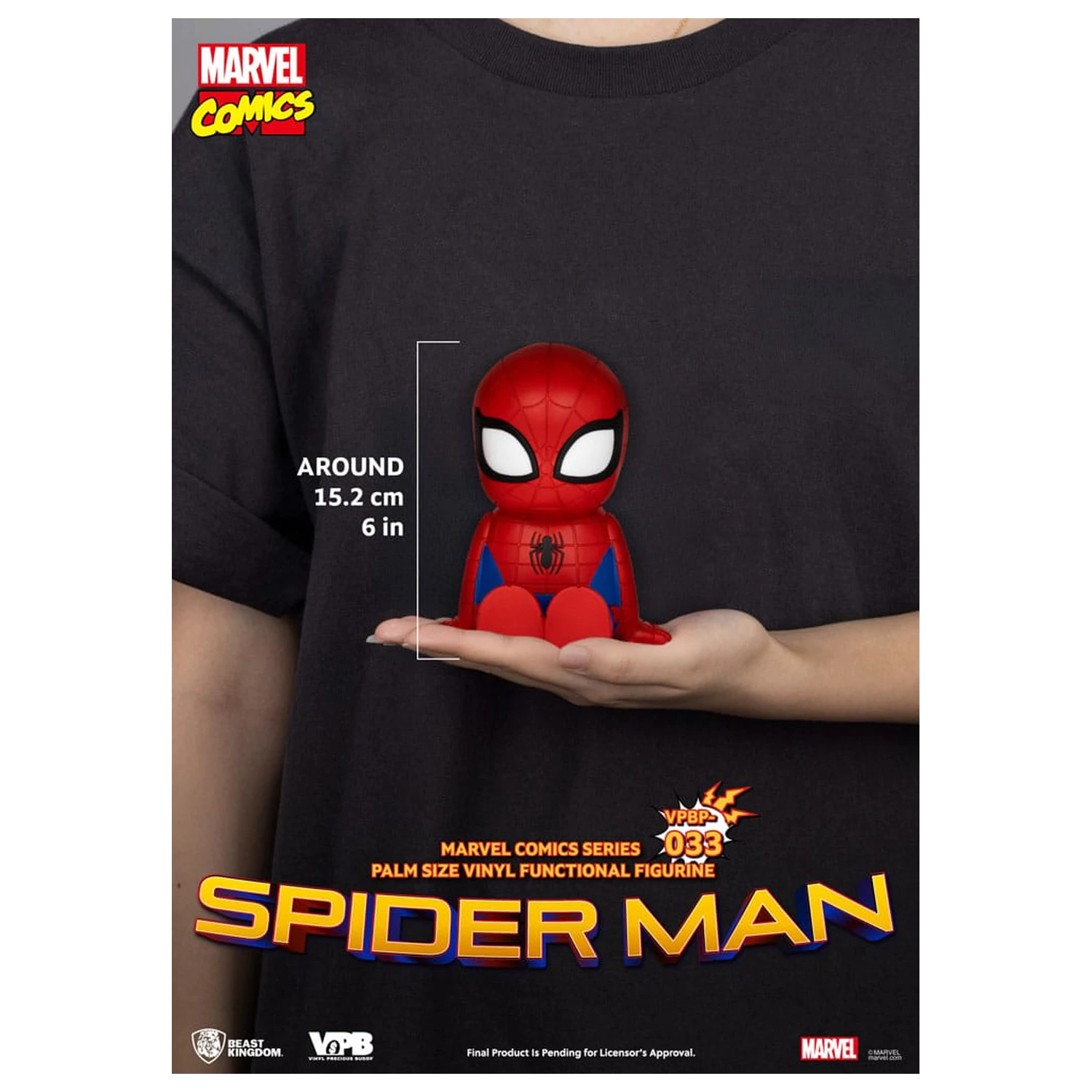 Klasična Marvel Comics Piggy vinilna banka Spiderman 12 cm fotografija izdelka
